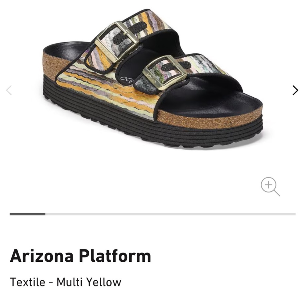 Birkenstock Papillio Arizona. Size 39